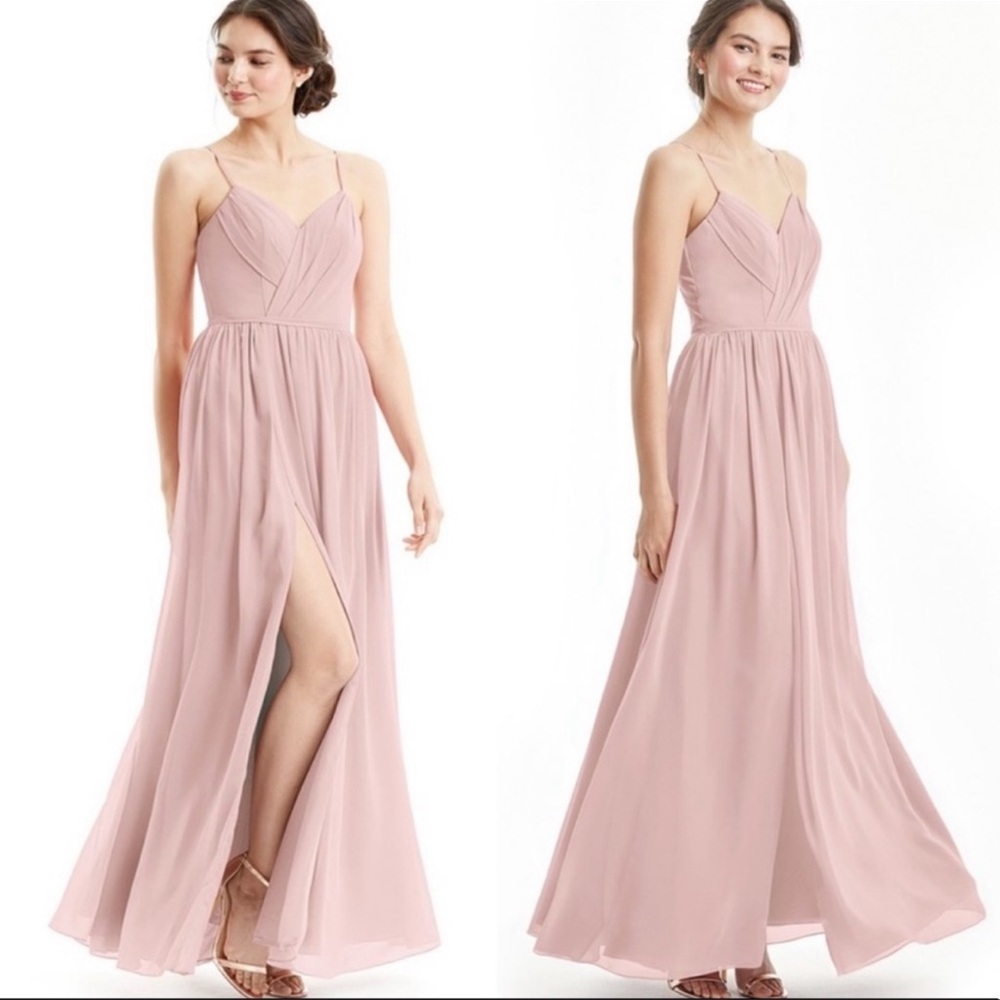 Azazie Cora Dress Dusty Rose